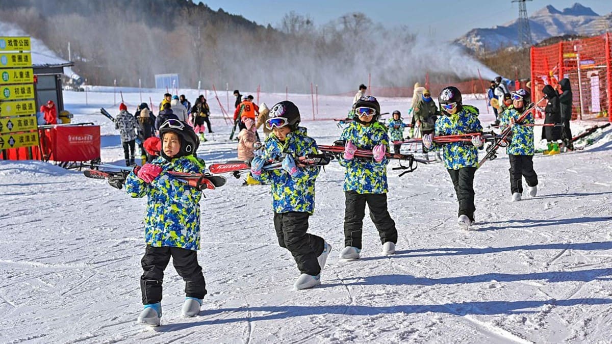 Зимние виды спорта для детей