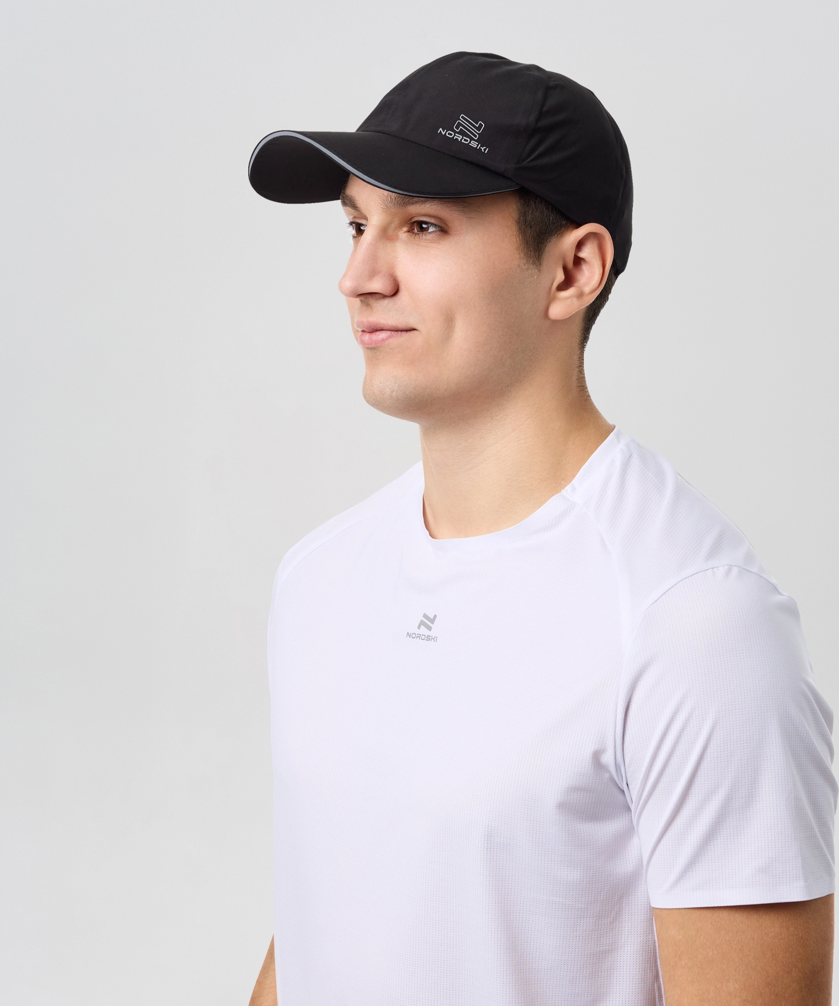 Кепка Nordski Run White/Black