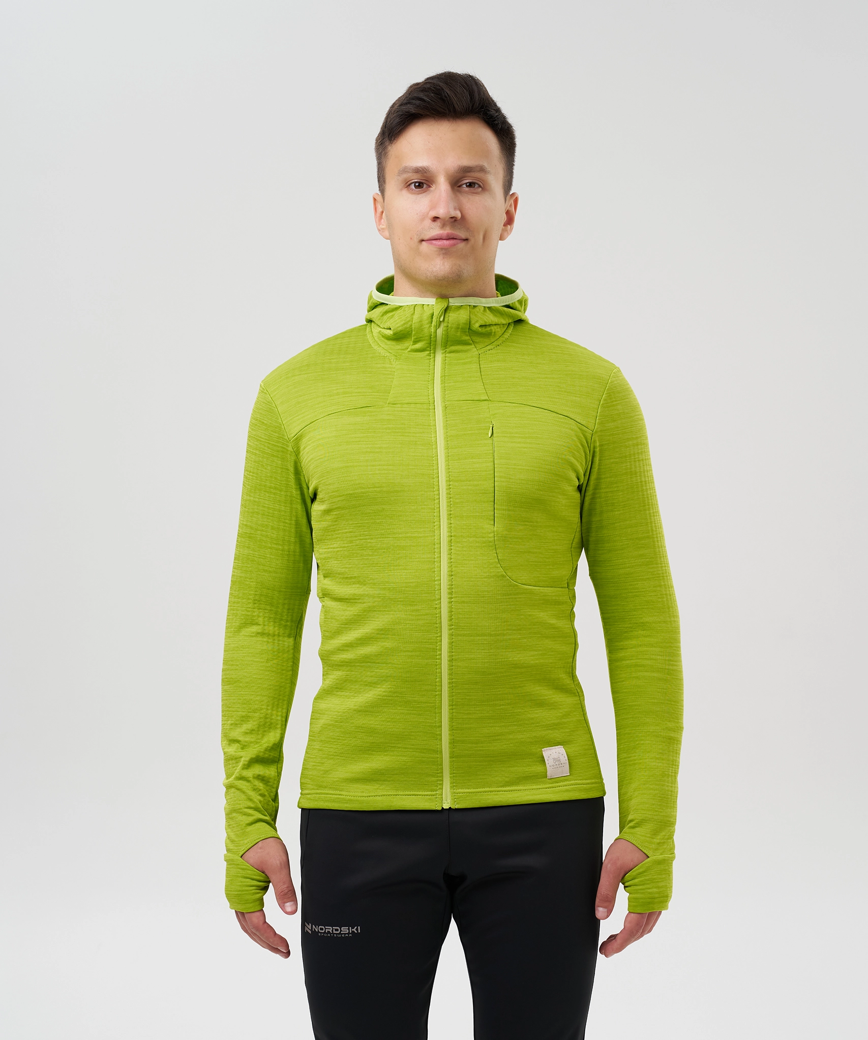 Толстовка Nordski Impulse Lime