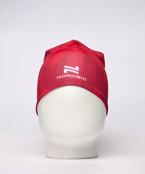 Гоночная шапка Nordski Race Red