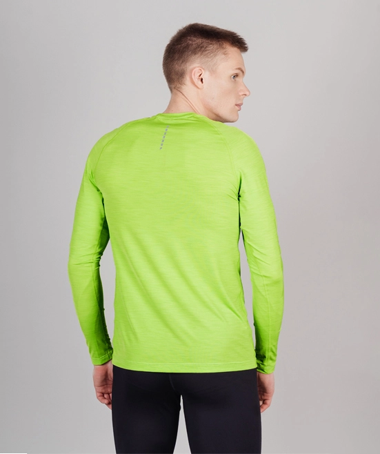 Футболка Nordski Pro Lime Green с длинным рукавом