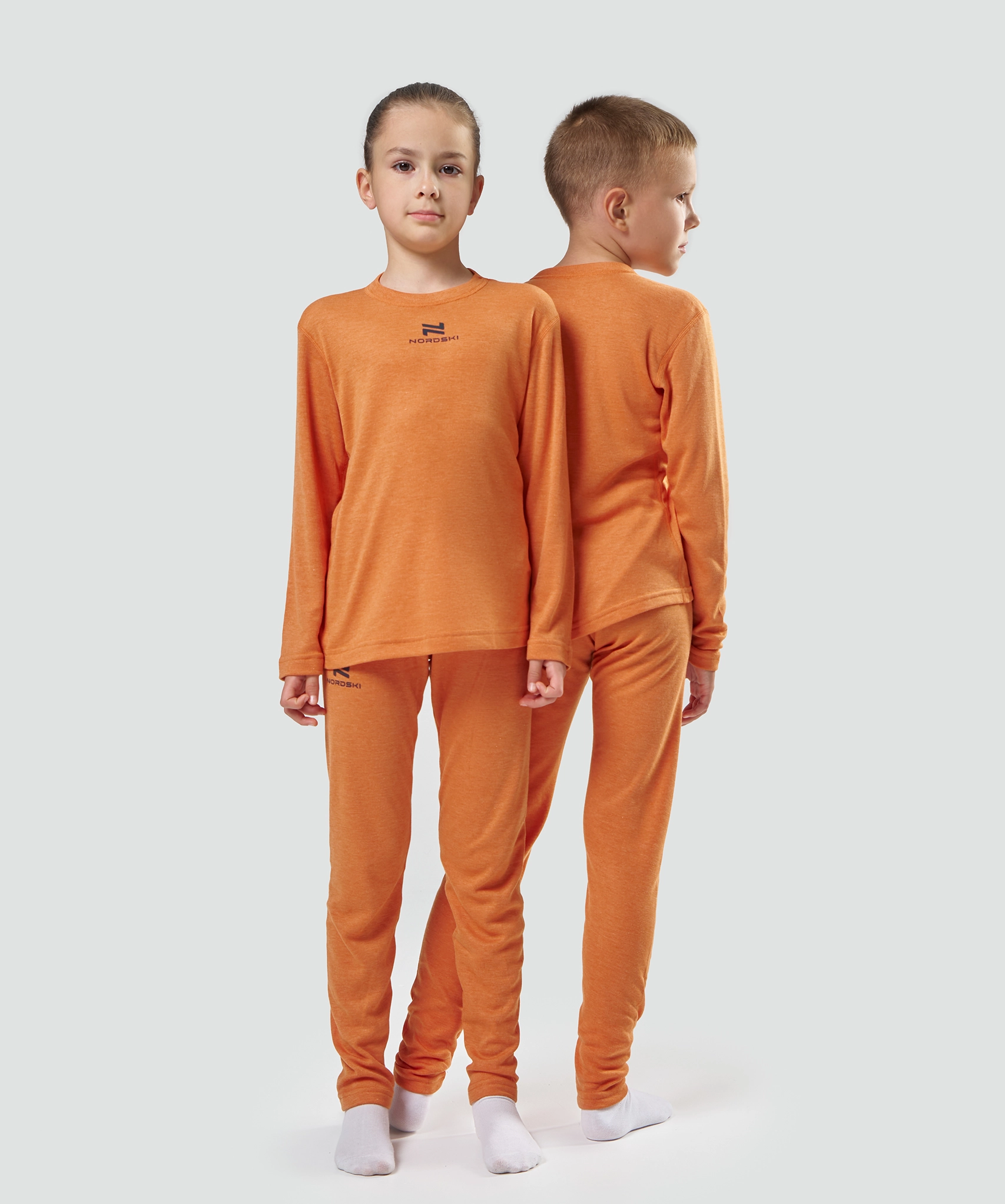 Комплект термобелья Nordski Jr. Soft Orange