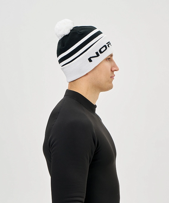 Шапка Nordski Winter Black/White