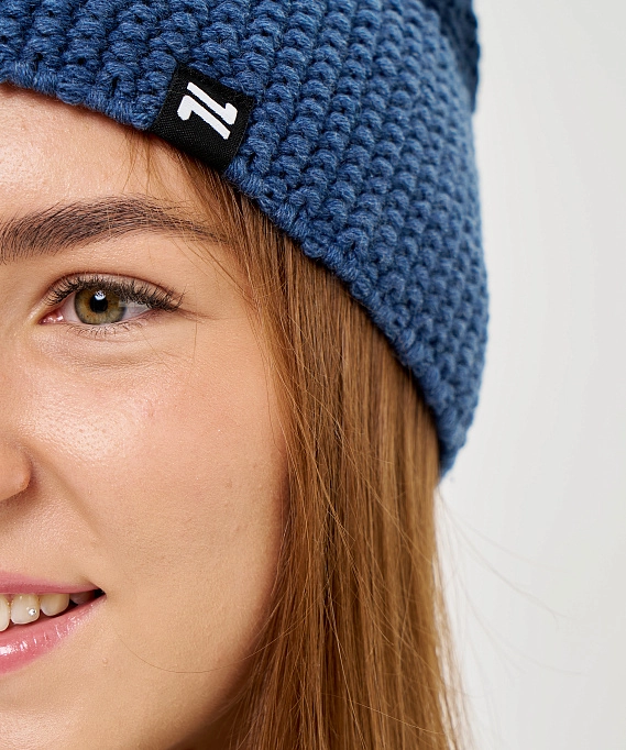 Шапка Nordski Frosty Dark Blue/True Blue