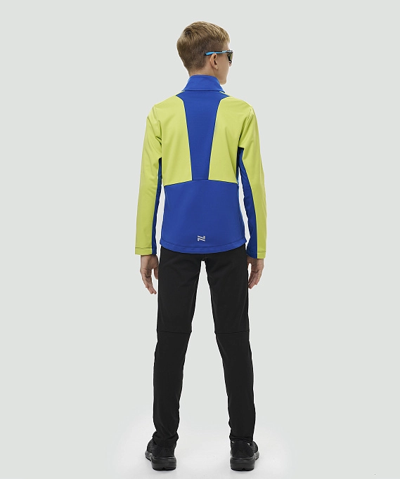 Тренировочная куртка Nordski Jr. Advance True Blue/Lime