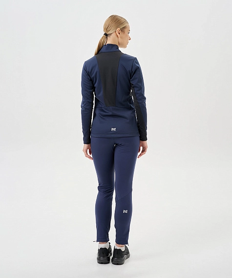 Тренировочная куртка Nordski Advance White/Pink/Blueberry W
