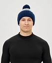Шапка Nordski Alpine White/Dark Blue