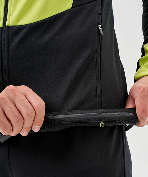Тренировочная куртка Nordski Advance Lime/Black