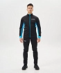 Тренировочная куртка Nordski Core Black/Light Blue