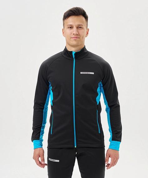Тренировочная куртка Nordski Core Black/Breeze