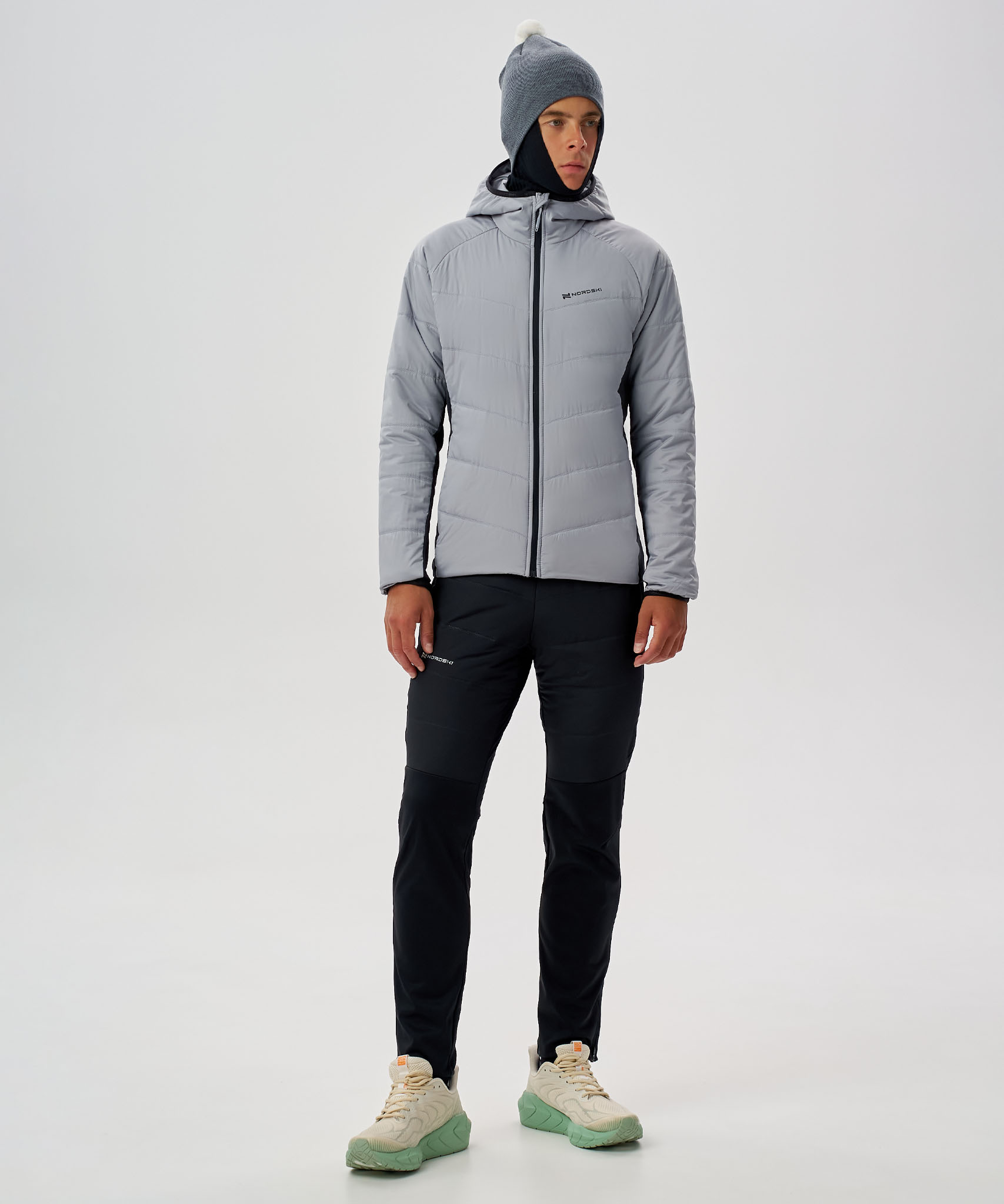 Куртка Nordski Hybrid Warm 3.0 Grey/Black