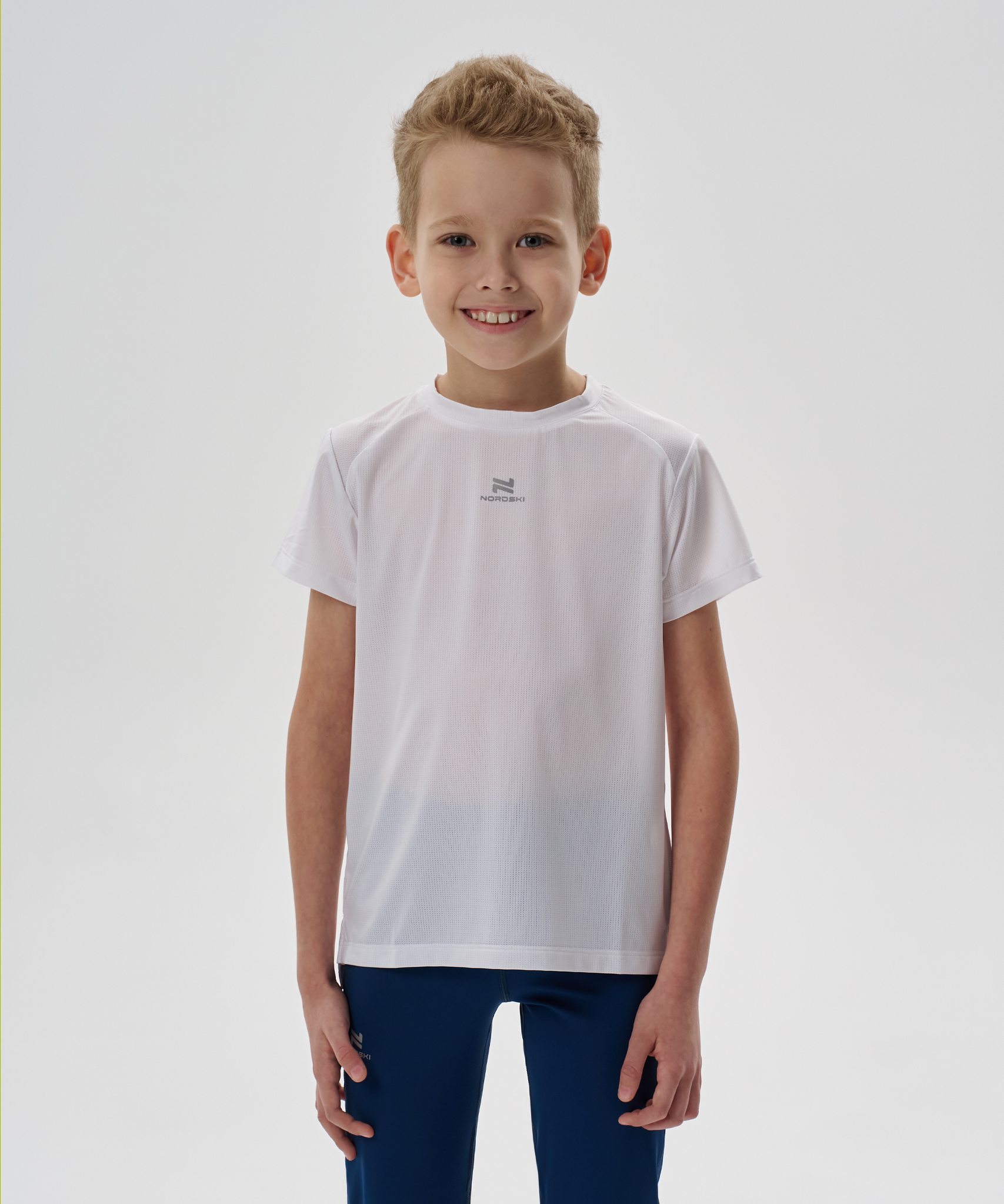 Футболка Nordski Jr. Run 2.0 White