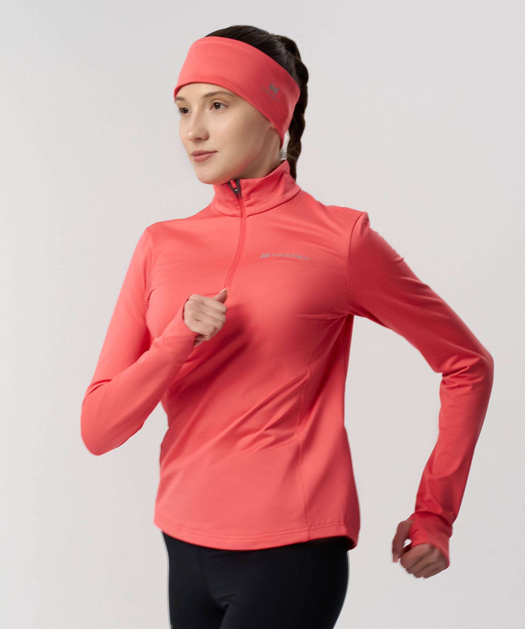 Лонгслив Nordski Warm 2.0 Coral W