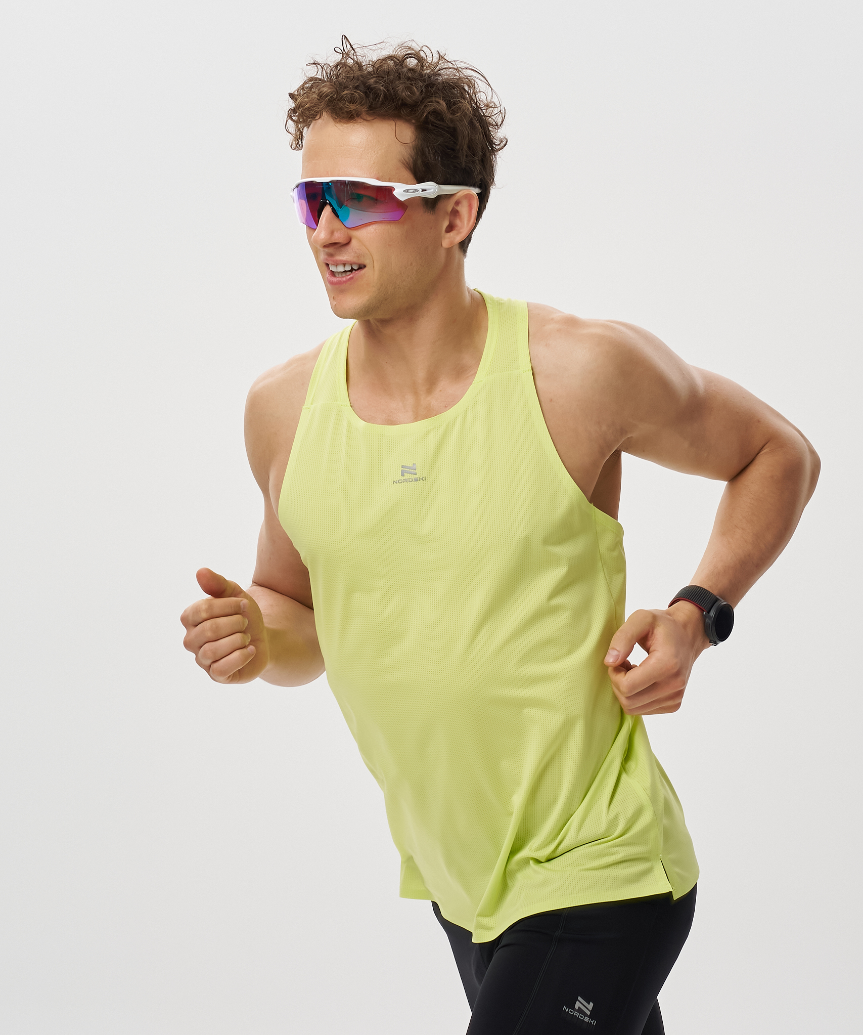 Майка Nordski Road Lime