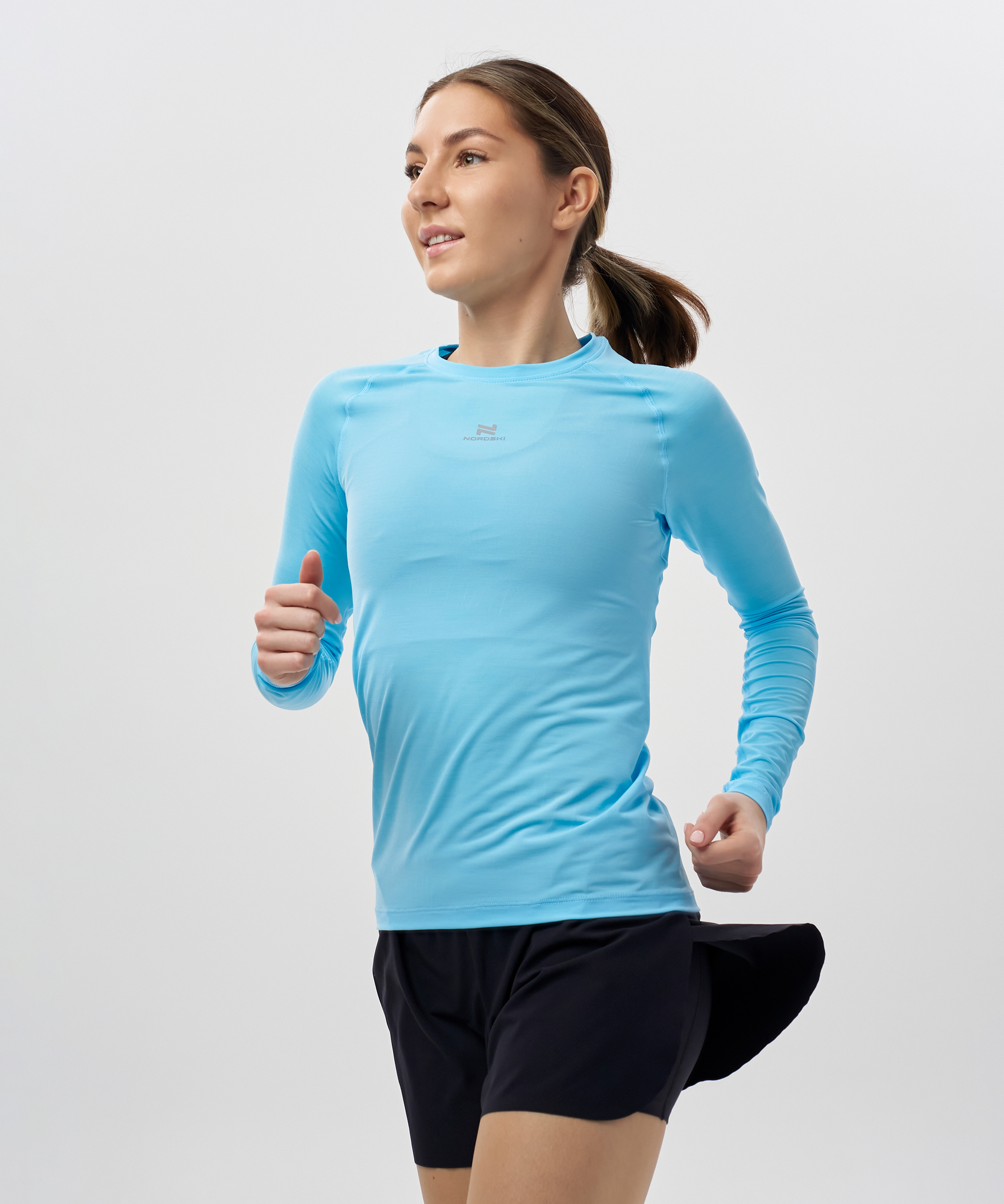 Футболка Nordski Pro Crystal W с длинным рукавом
