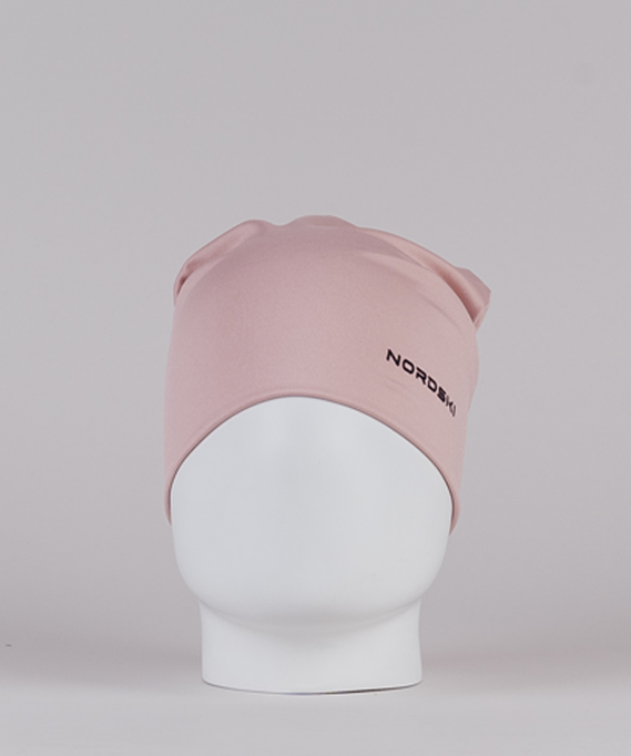 Тренировочная шапка Nordski Train Long Soft Pink