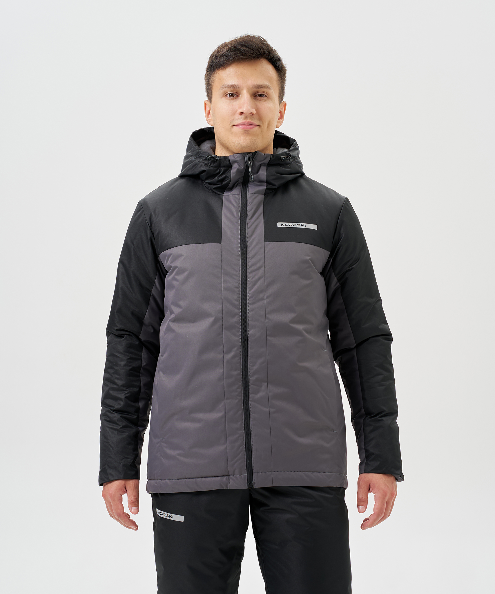Утепленная куртка Nordski Winter Black/Grey