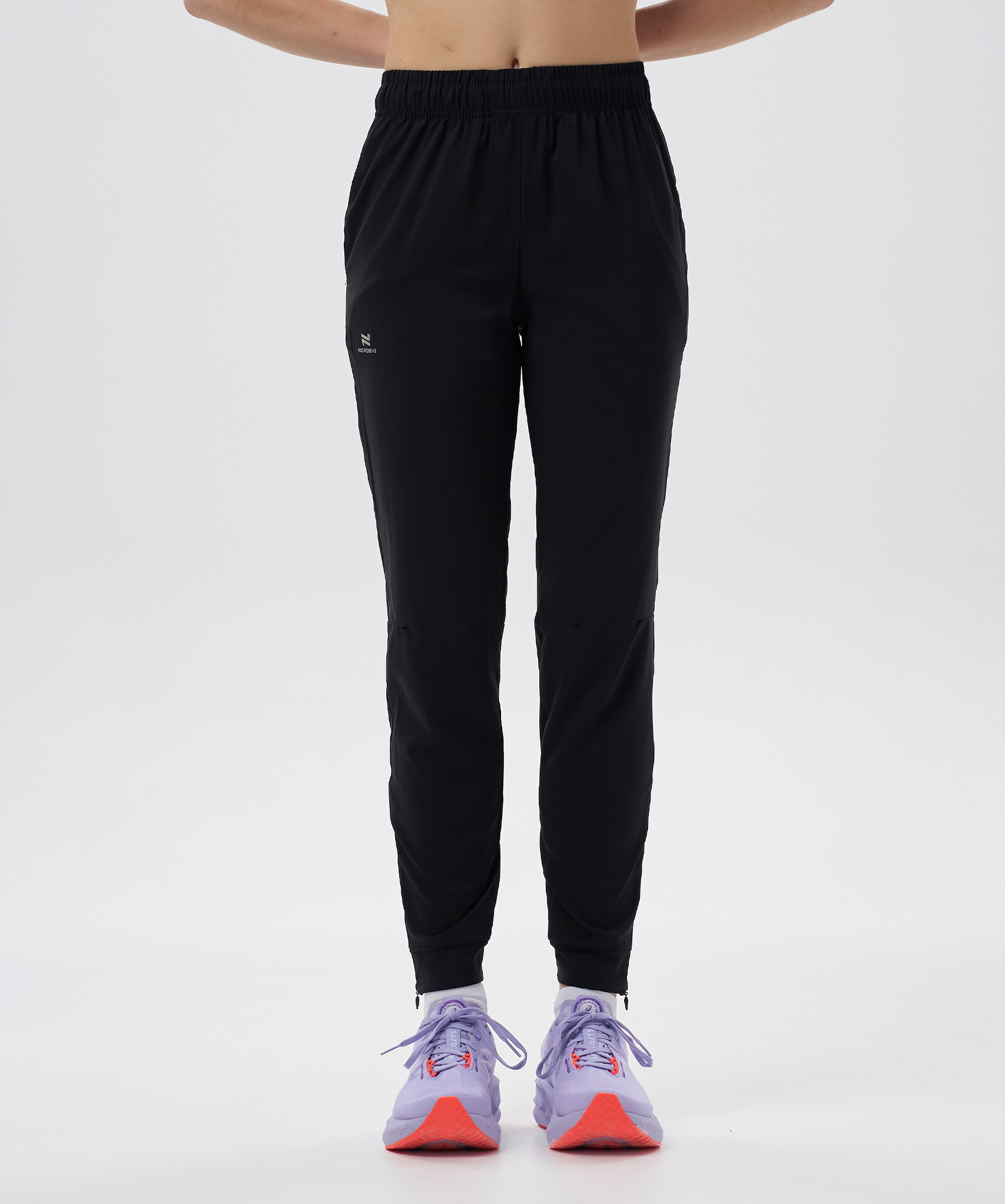 Брюки беговые Nordski Light Cross Black W