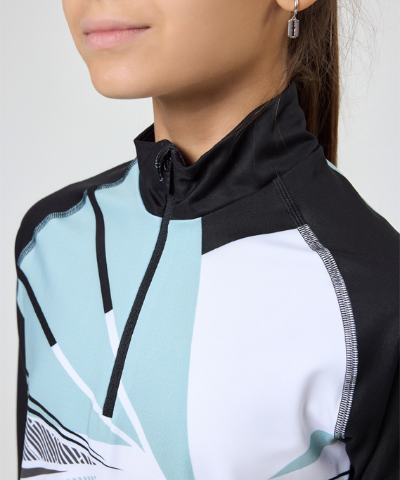 Гоночный костюм Nordski Jr. Heat Black/Ice Mint