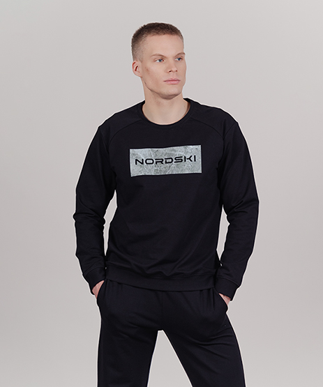 Свитшот Nordski Simple Logo Black