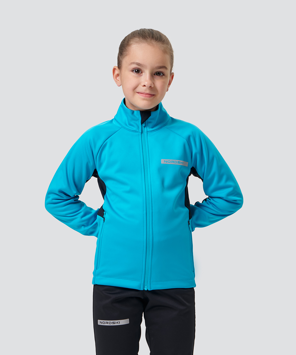 Тренировочная куртка Nordski Jr. Core Breeze/Black