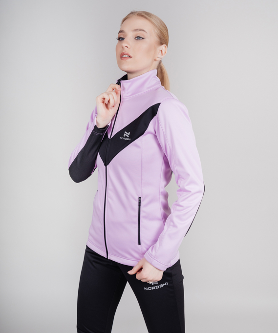 Разминочная куртка NORDSKI BASE Orchid/Black W