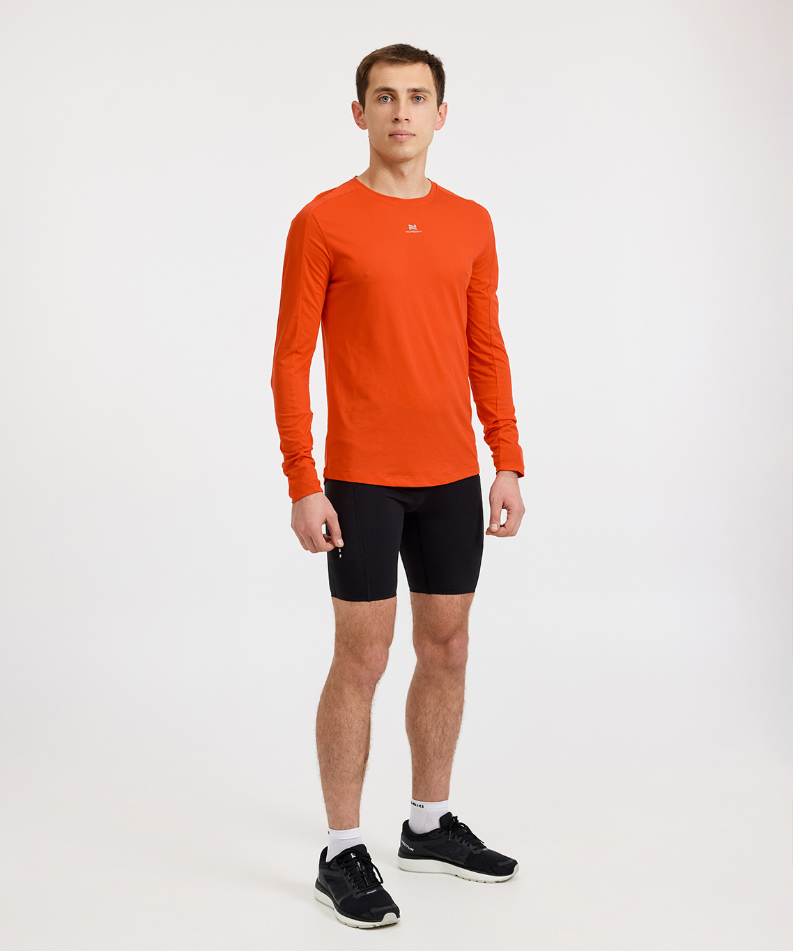 Футболка Nordski Upcast Orange с длинным рукавом