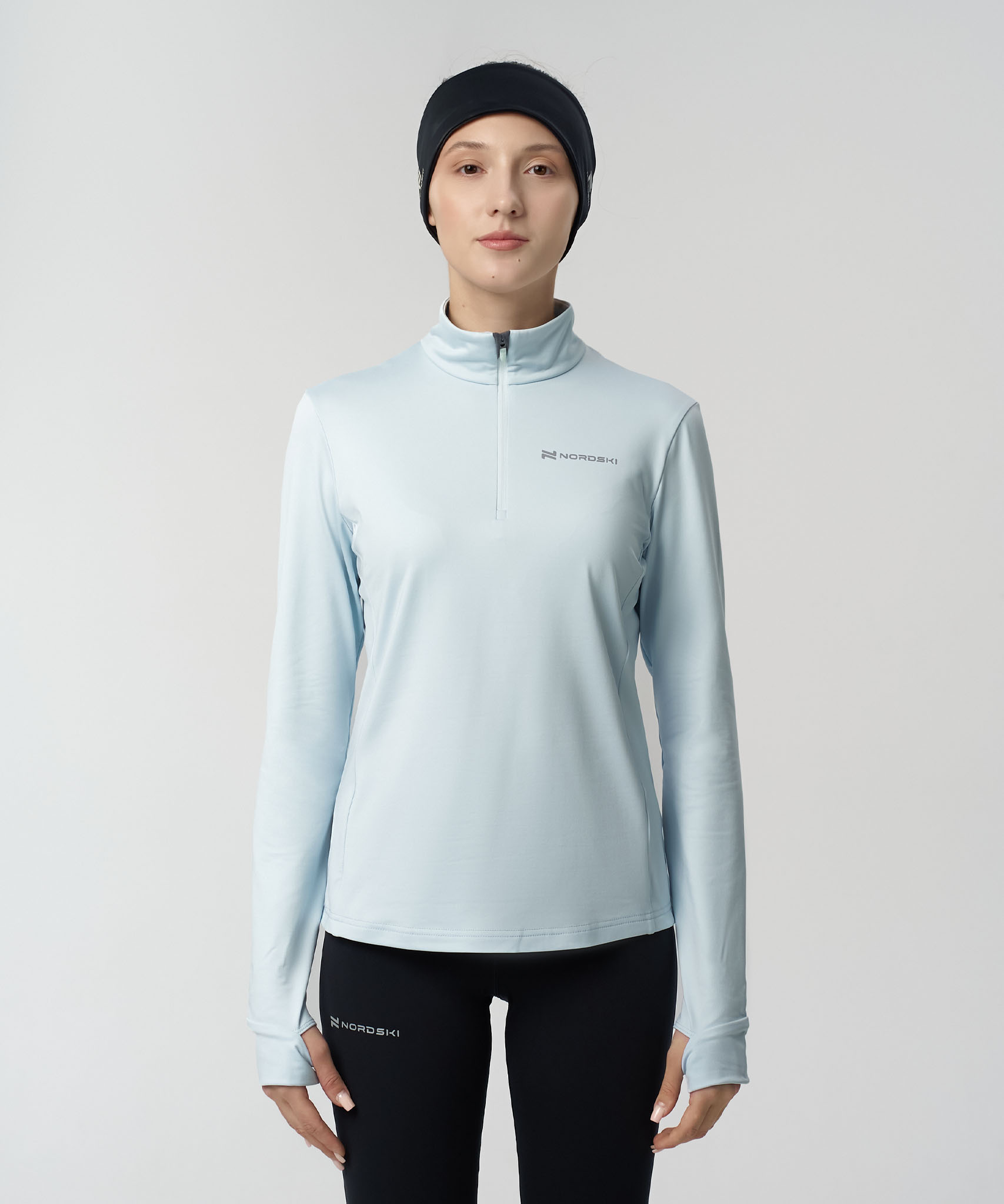 Лонгслив Nordski Warm 2.0 Pearl Bluel W
