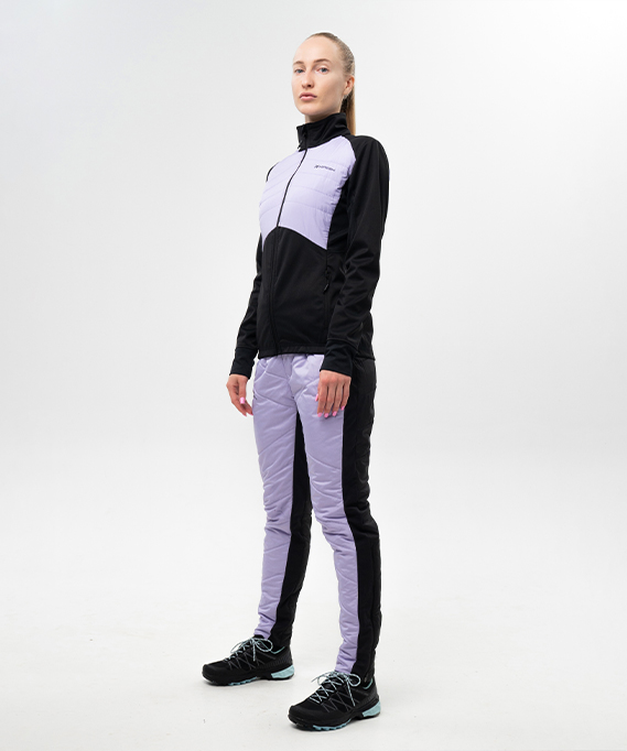 Брюки Nordski Hybrid Warm 2.0 Black/Lavender W