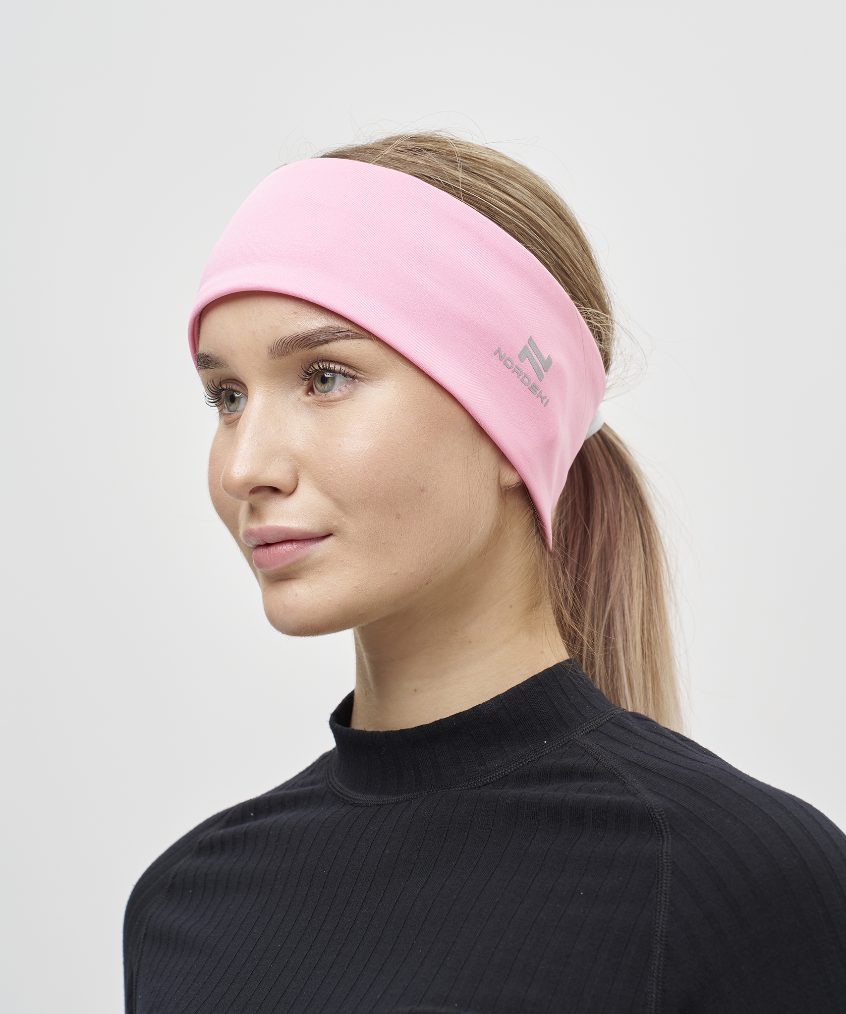 Повязка Nordski Warm Candy Pink