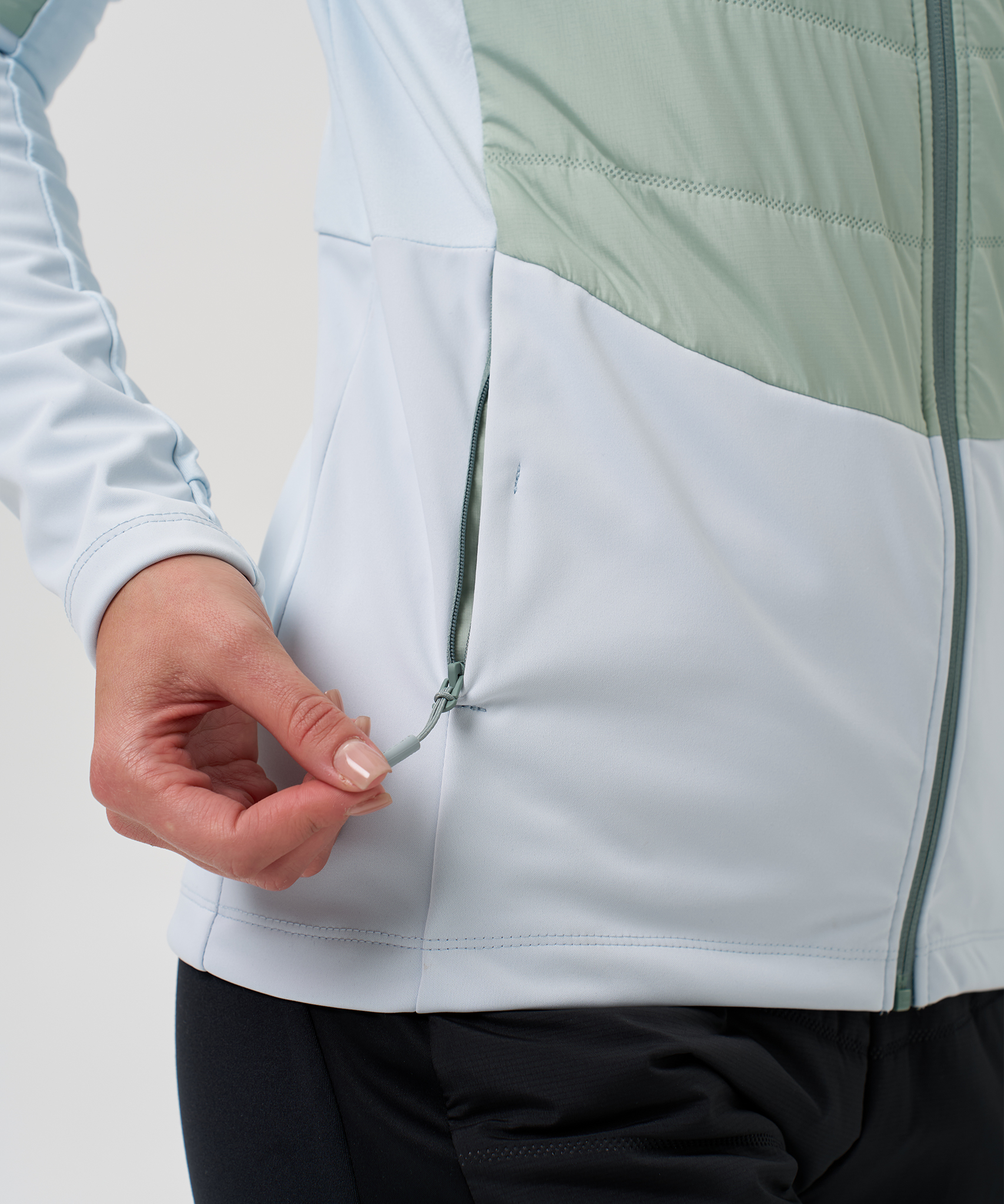 Куртка Nordski Hybrid Pro 2.0 Pearl Blue/Ice Mint W