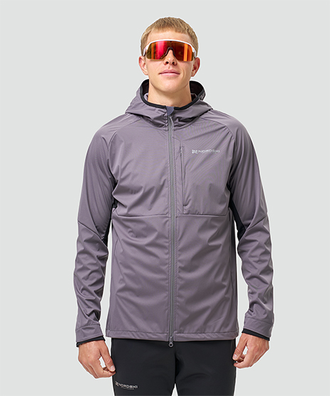 Тренировочная куртка Nordski PRO TOUR HOOD Bronze/Black