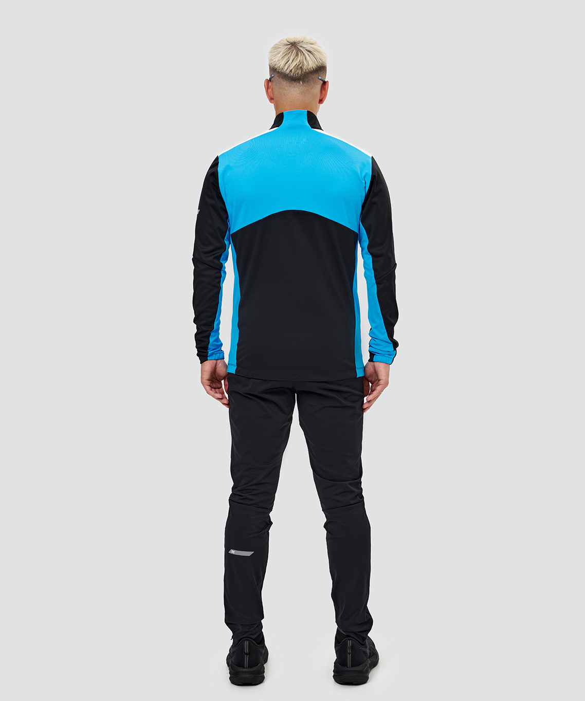 Тренировочная куртка Nordski Pro 2.0 White/Black/Light Blue