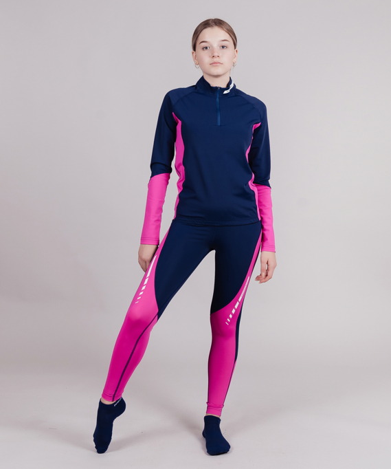 Гоночный костюм Nordski Jr.Base Dark Blue/Pink