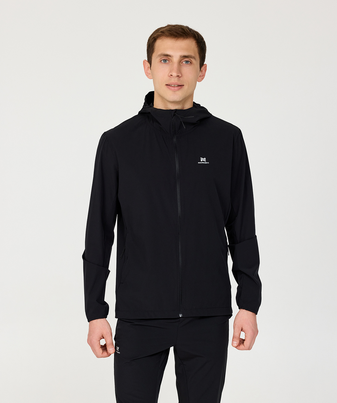 Ветровка беговая Nordski Stayer Black