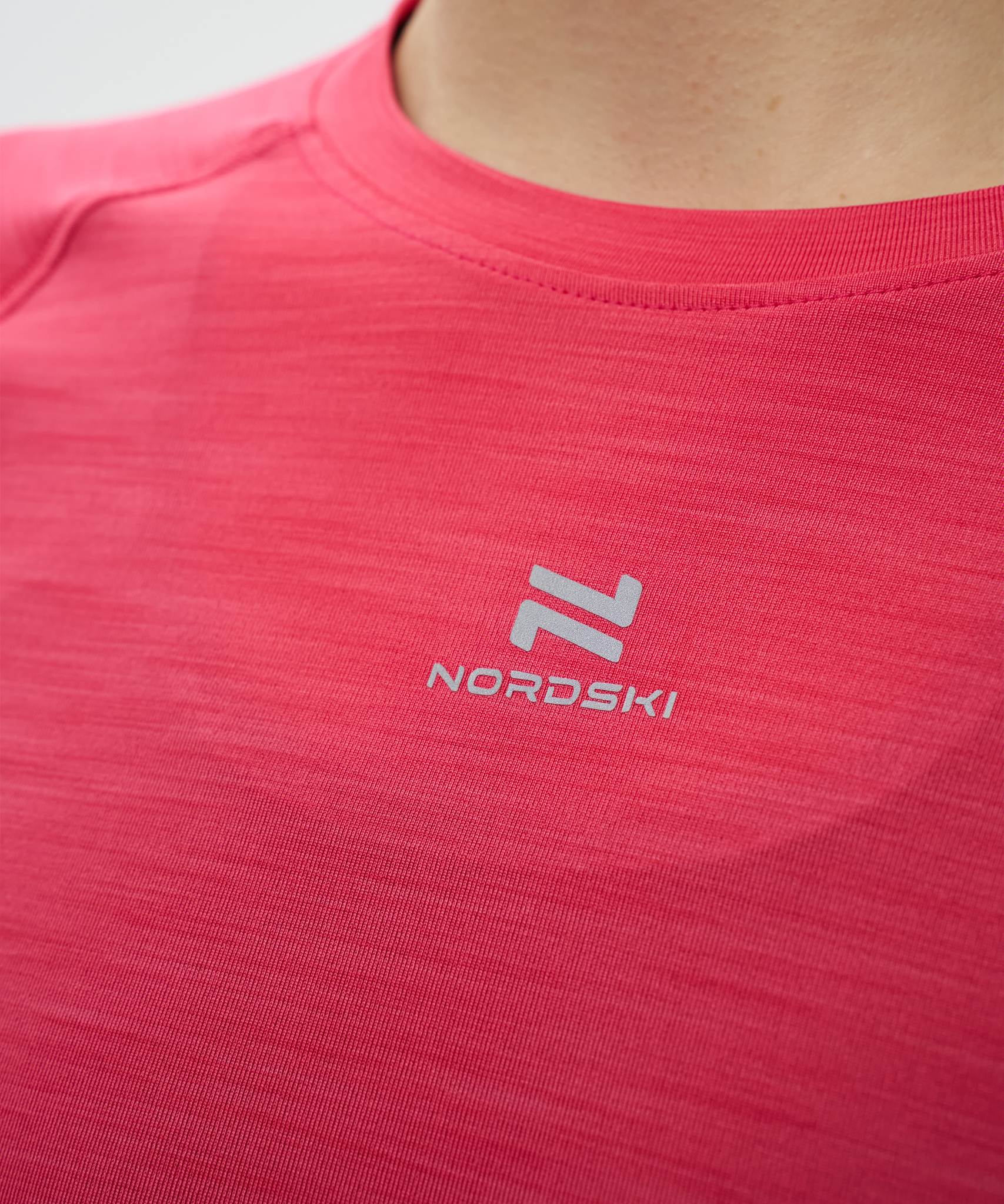 Футболка Nordski Pro Magenta W с длинным рукавом