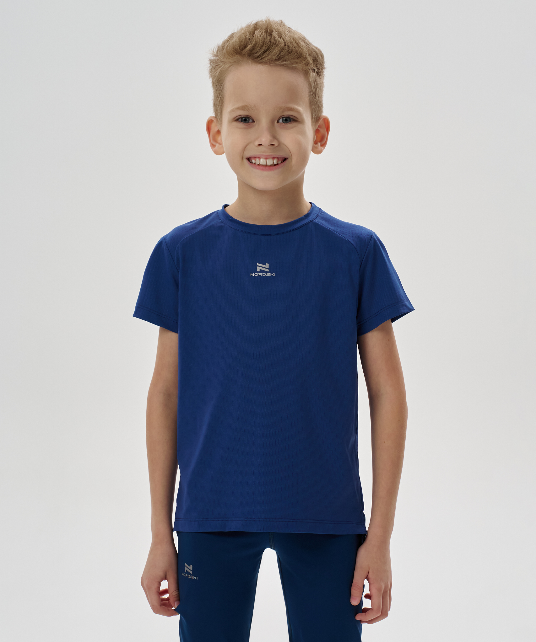Футболка Nordski Jr. Run 2.0 Dark Ocean