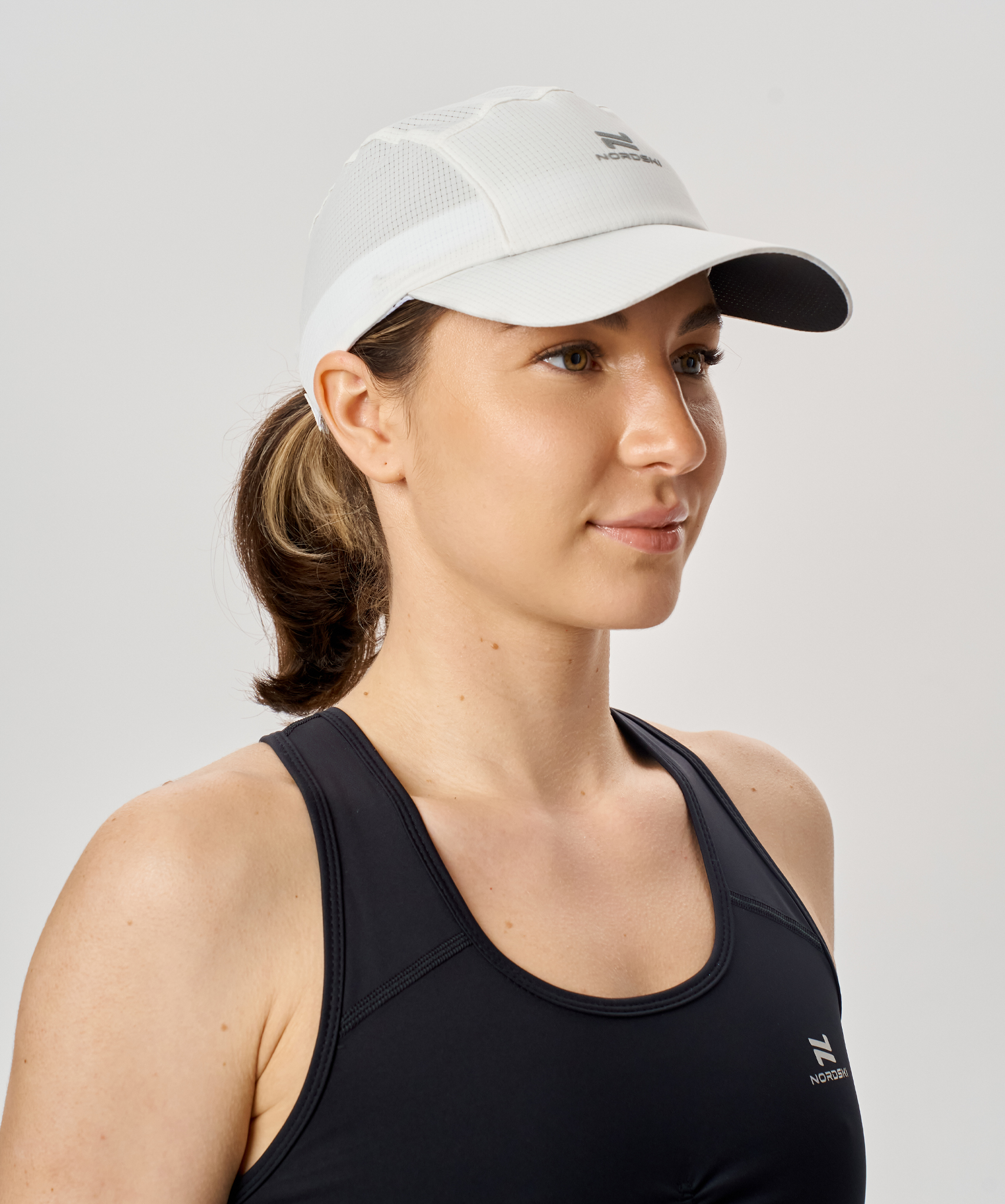 Кепка Nordski Run White/Black