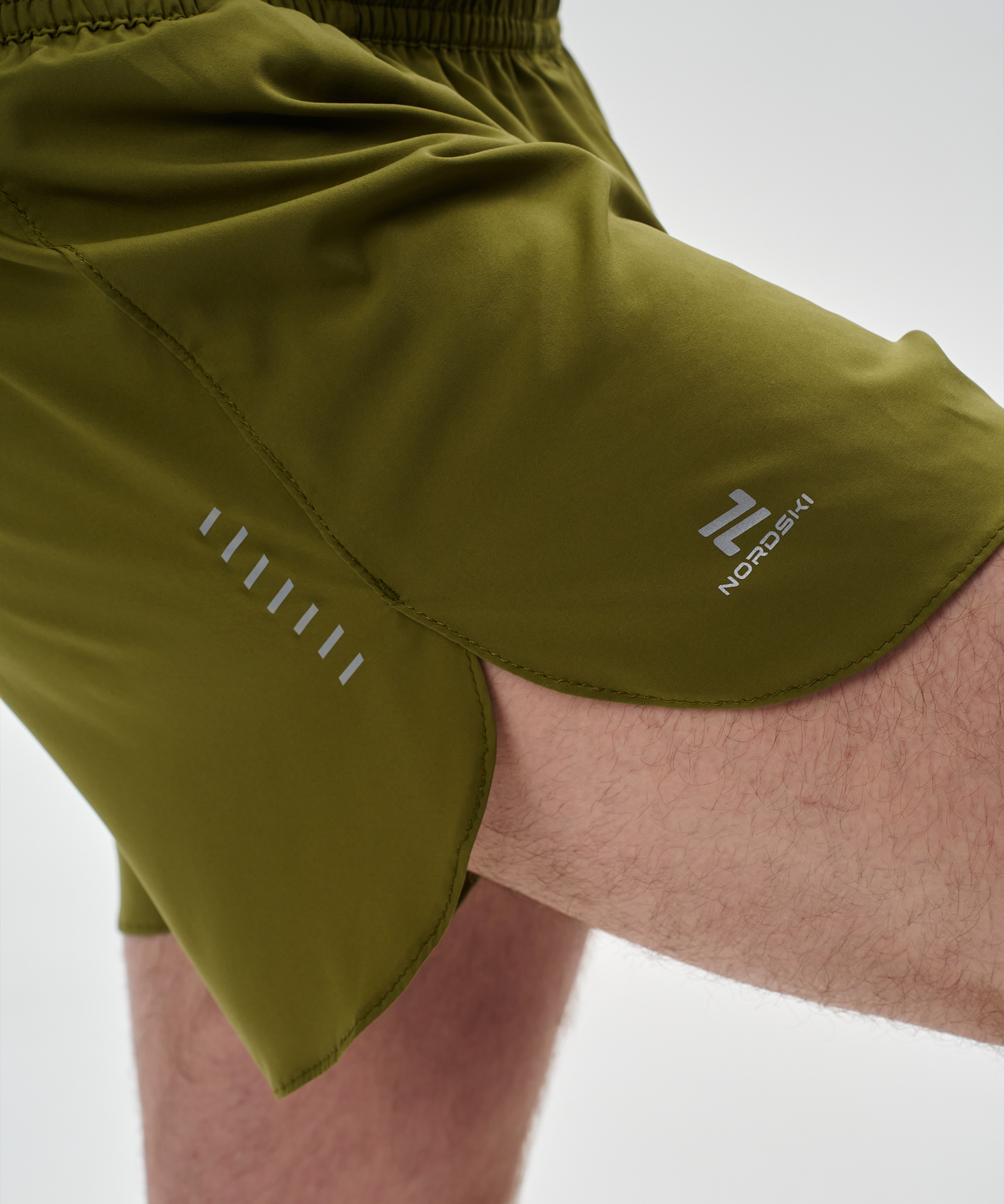 Шорты беговые Nordski Run Olive