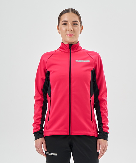 Тренировочная куртка Nordski Core Black/Wine W