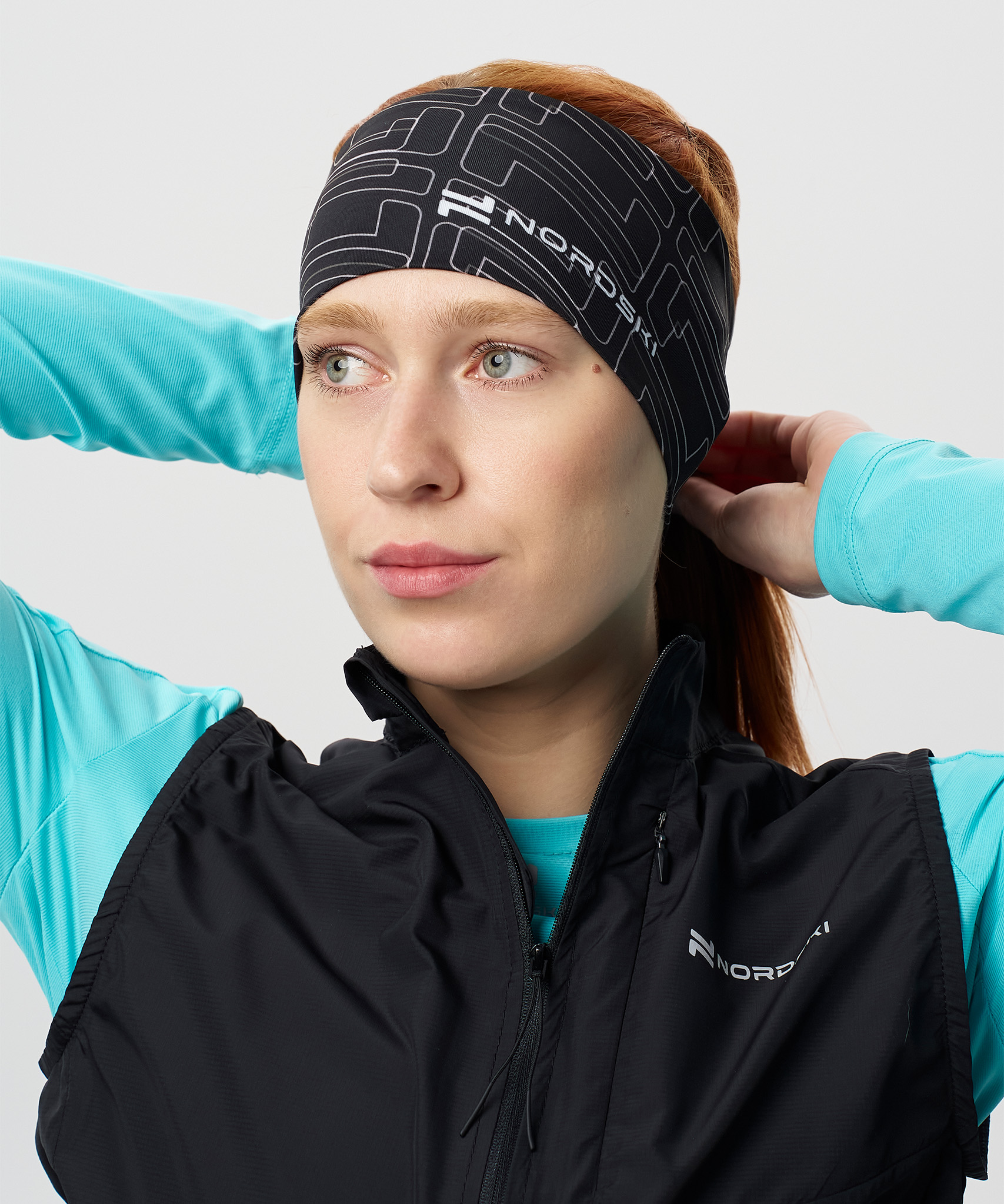 Повязка Nordski Graphic Black