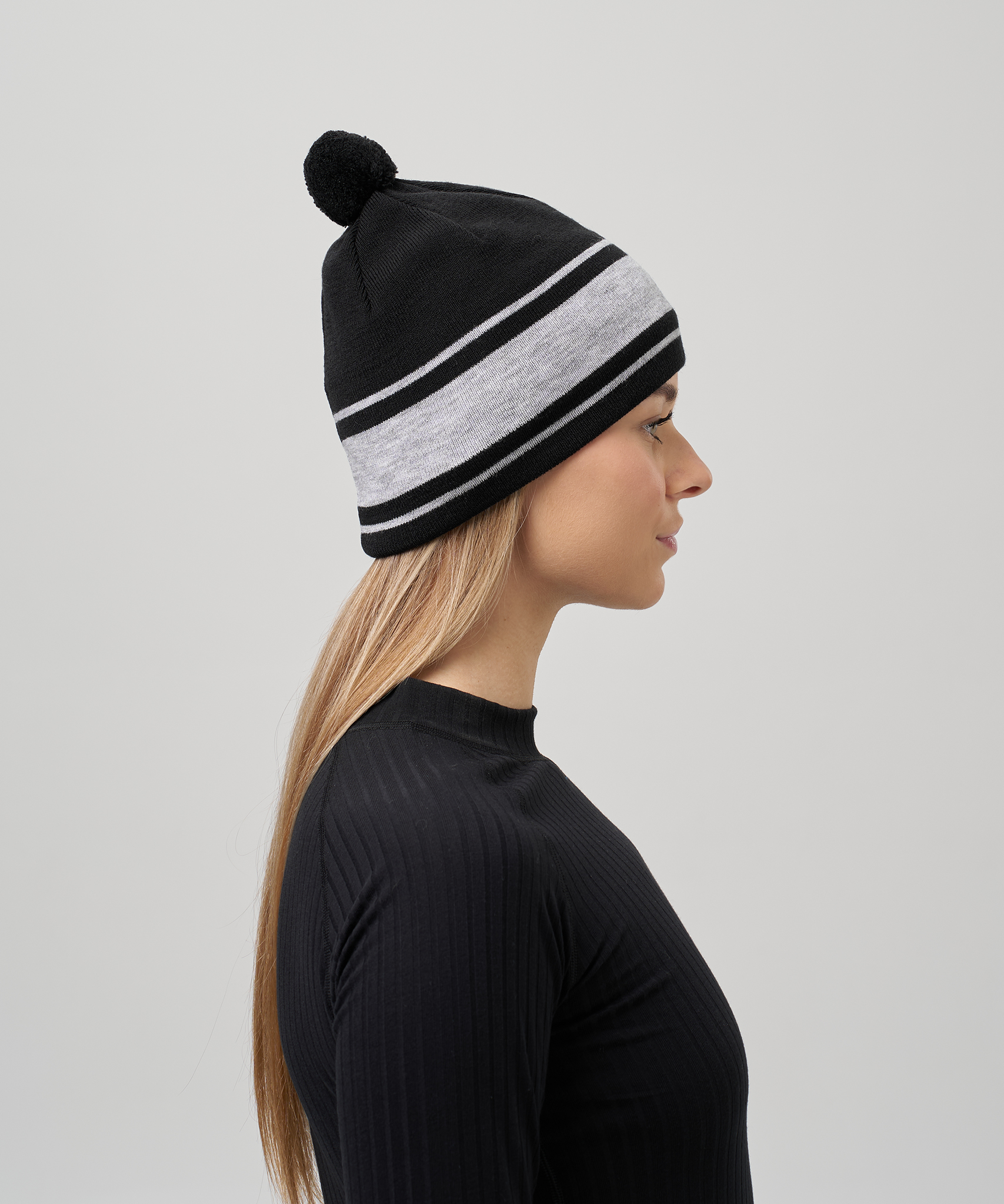Шапка Nordski Tone Stripe Black